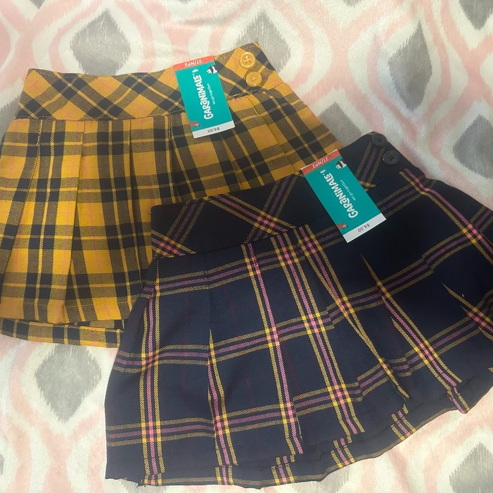 Toddler Girl Plaid Skort